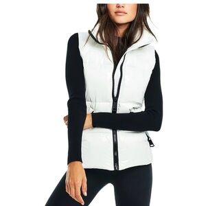 SAM. New York Freedom Women’s White Puffer Vest